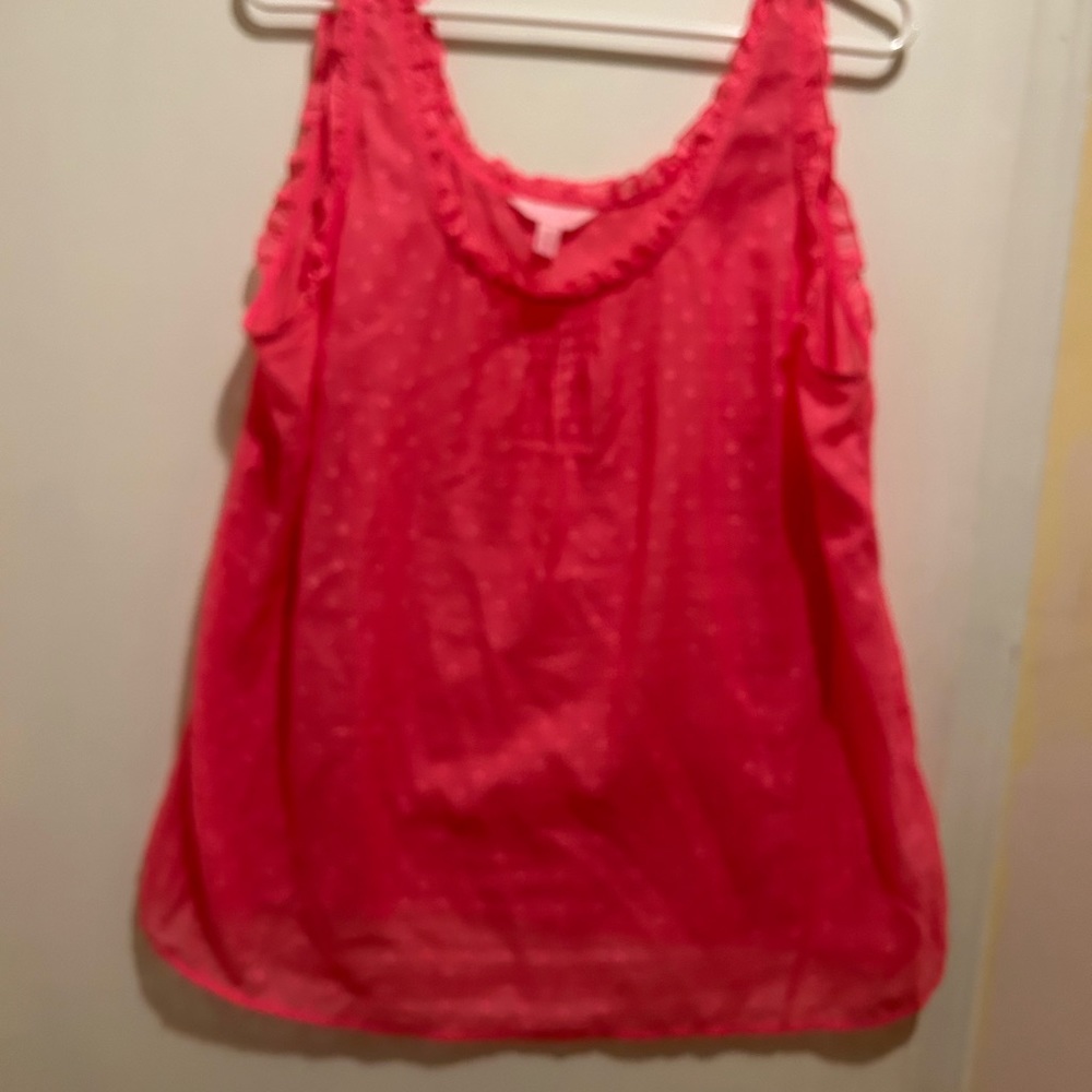 Adorable Lilly Pulitzer pink Tank